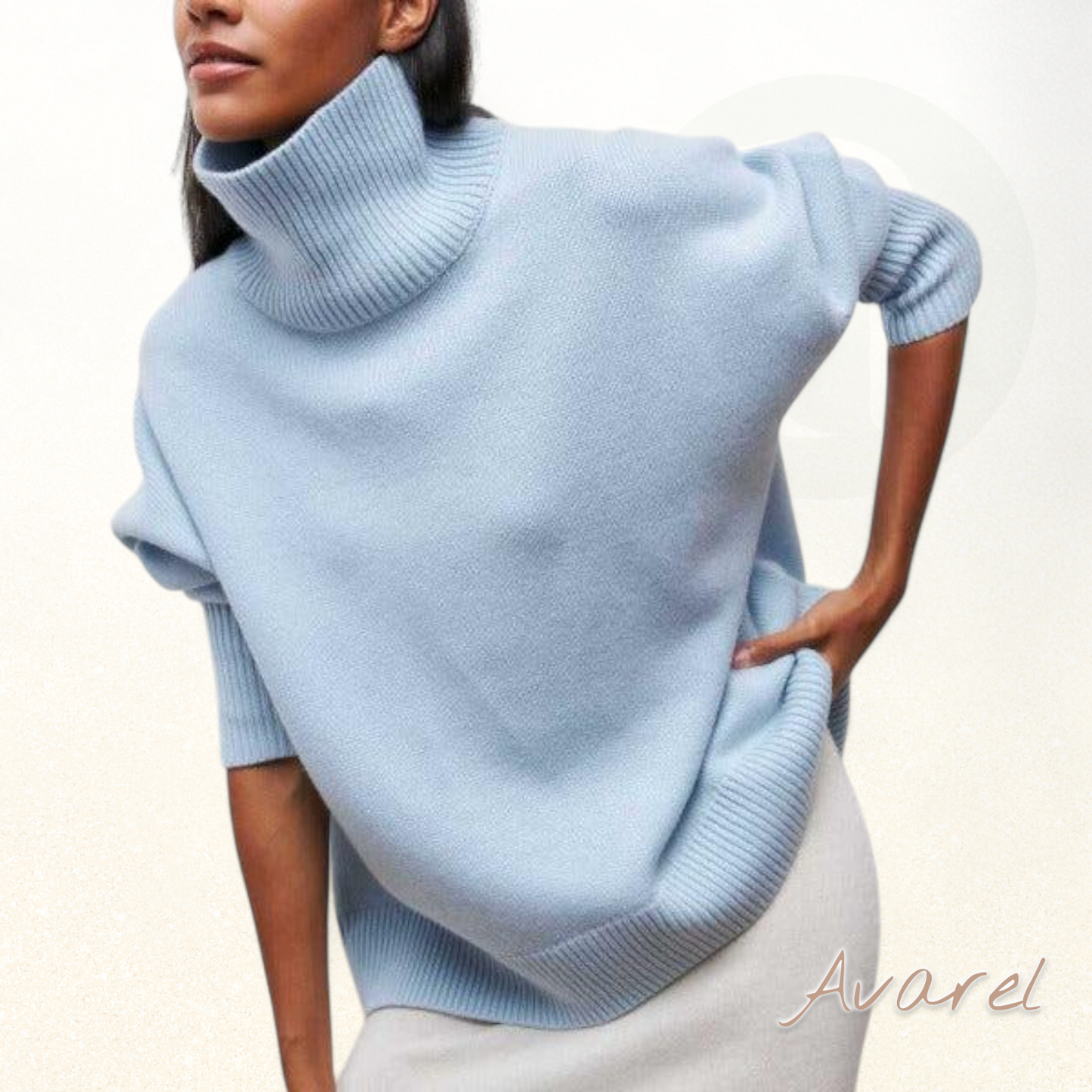 Menperdalin Damen-Hochkragenpulli – Elegante und Bequeme Alltagsstil für Jeden Anlass