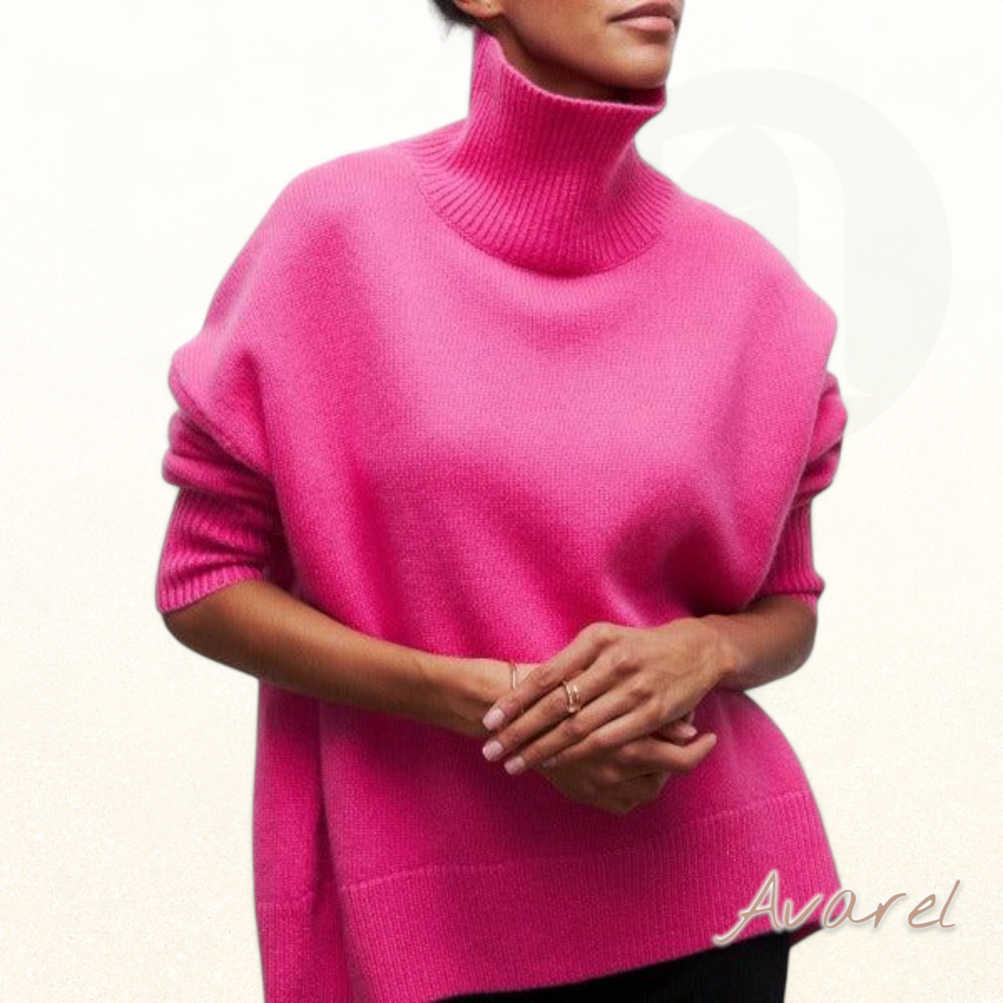 Menperdalin Damen-Hochkragenpulli – Elegante und Bequeme Alltagsstil für Jeden Anlass