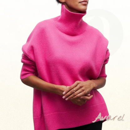 Menperdalin Damen-Hochkragenpulli – Elegante und Bequeme Alltagsstil für Jeden Anlass