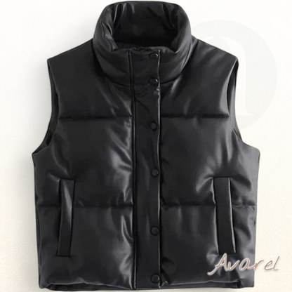 Chic und modischer Dänem-Wintertanktop für warmi und zeitgemässe Look