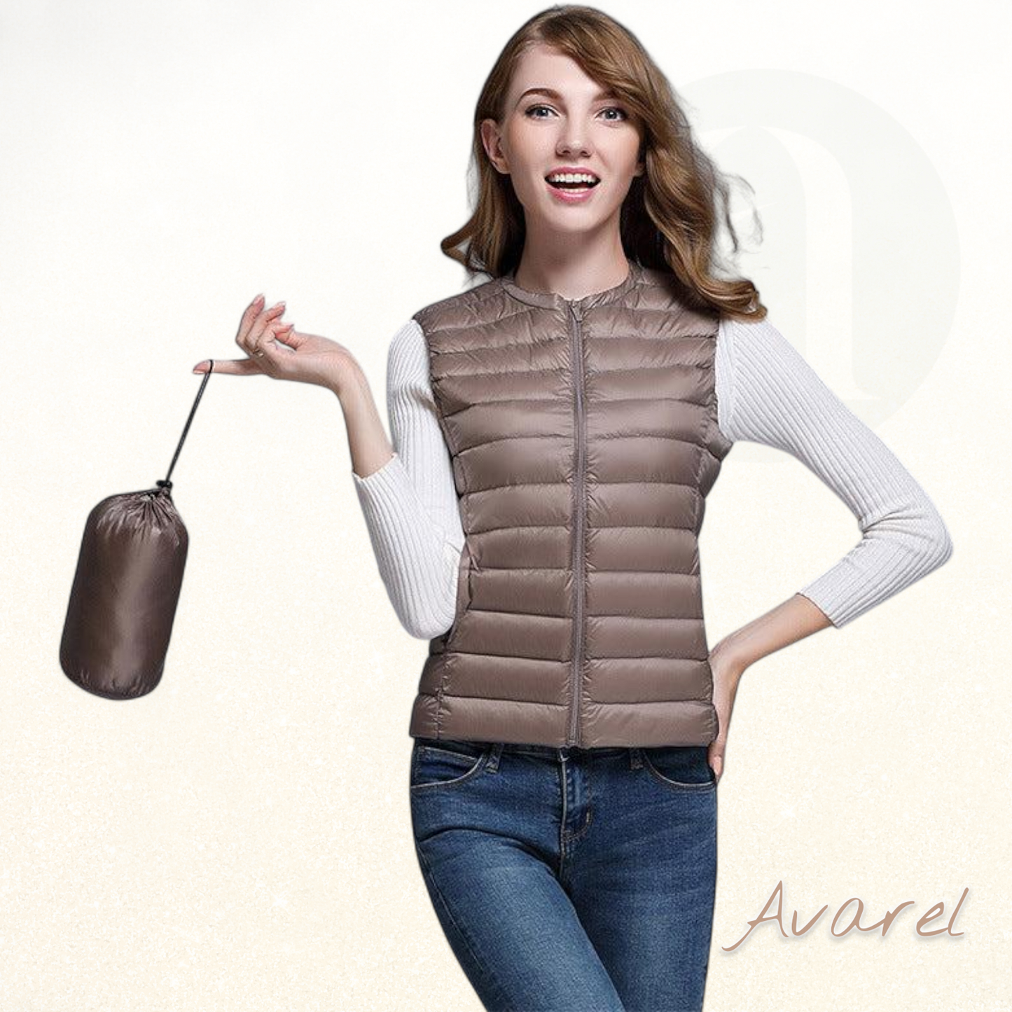 Chic Frauä Ärmlos Fedär-Top für ultimatum Komfort