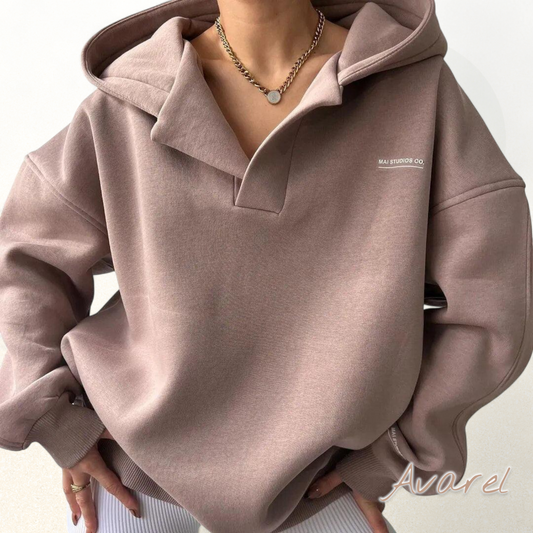 Sevilla Damen-Wärmepullover mit Falten-Details und modischem Kragen – stilvoll und bequem