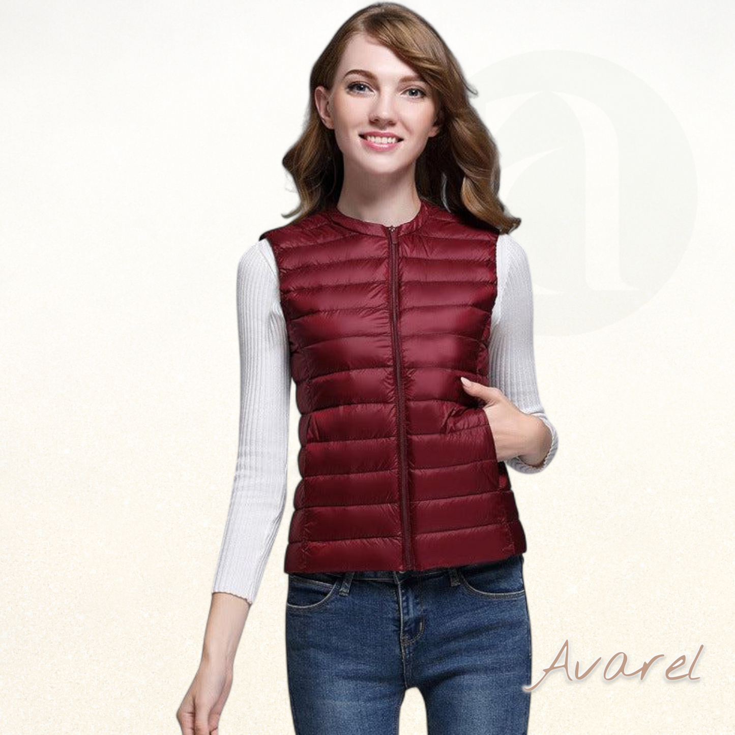 Chic Frauä Ärmlos Fedär-Top für ultimatum Komfort