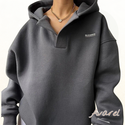 Sevilla Damen-Wärmepullover mit Falten-Details und modischem Kragen – stilvoll und bequem