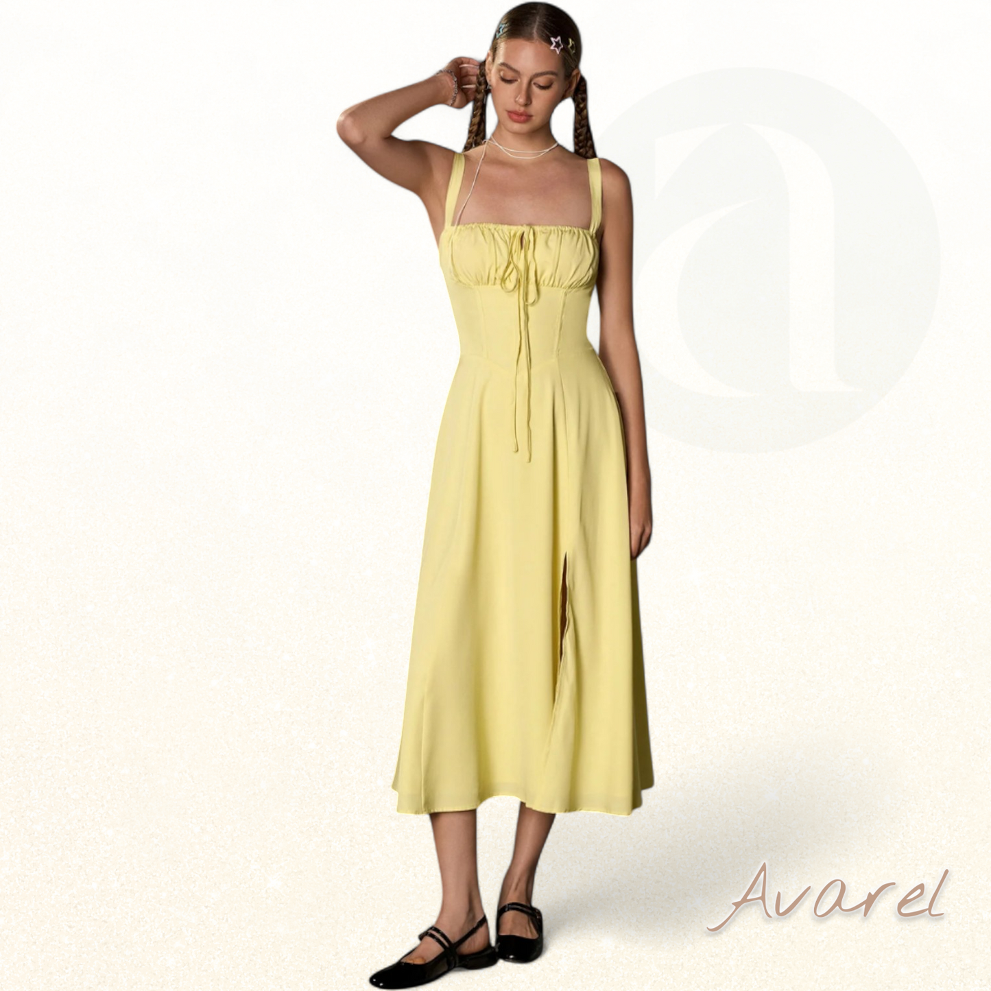 Schickes Bustier-Kleid mit Spitze an den Seiten und verstellbaren Trägern – Das perfekte Outfit für besondere Anlässe