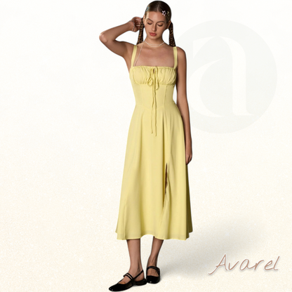 Schickes Bustier-Kleid mit Spitze an den Seiten und verstellbaren Trägern – Das perfekte Outfit für besondere Anlässe