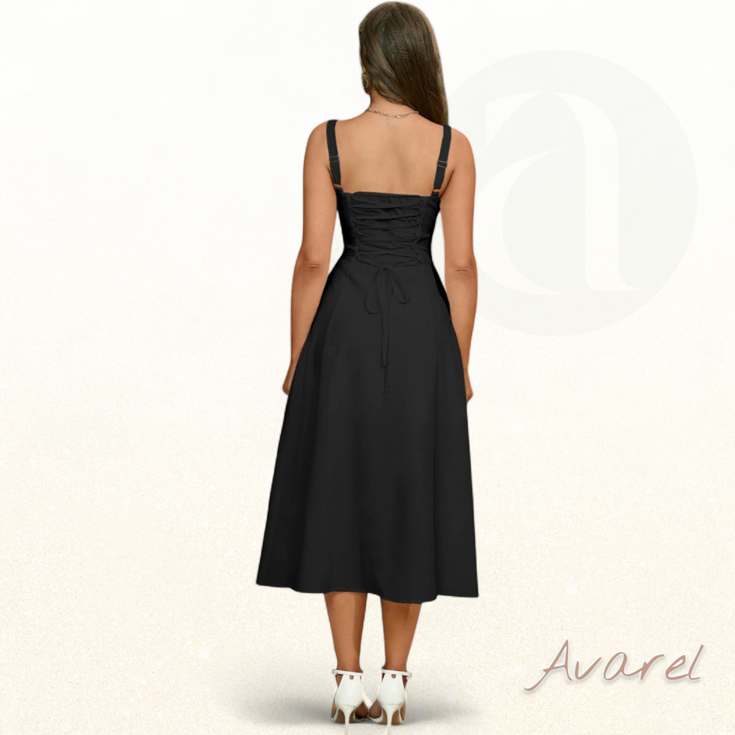 Schickes Bustier-Kleid mit Spitze an den Seiten und verstellbaren Trägern – Das perfekte Outfit für besondere Anlässe