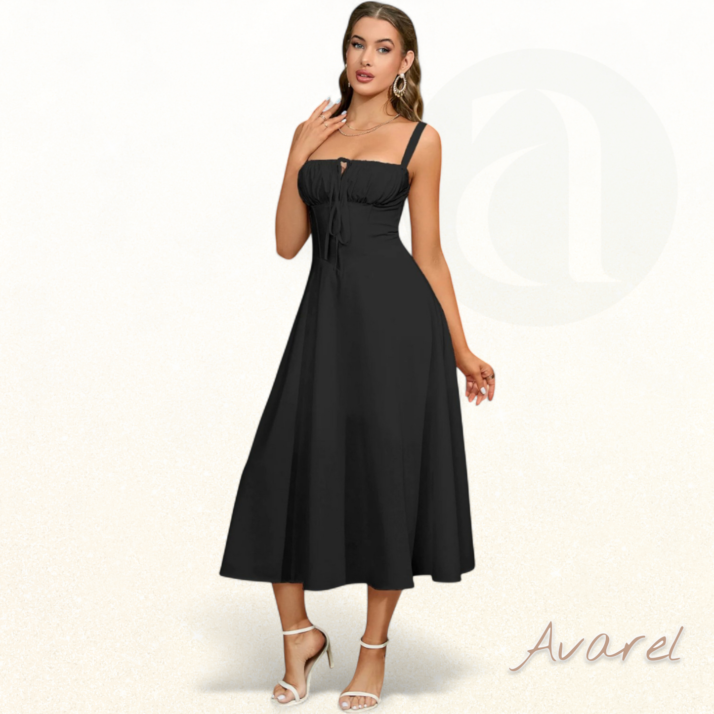 Schickes Bustier-Kleid mit Spitze an den Seiten und verstellbaren Trägern – Das perfekte Outfit für besondere Anlässe