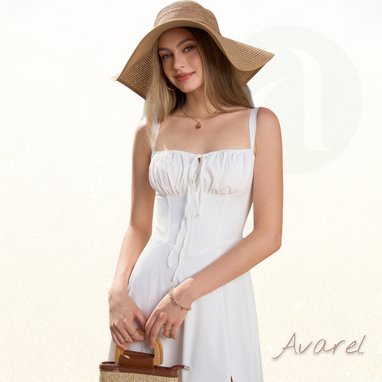 Schickes Bustier-Kleid mit Spitze an den Seiten und verstellbaren Trägern – Das perfekte Outfit für besondere Anlässe