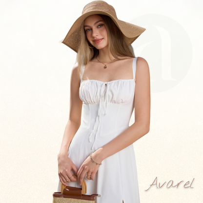 Schickes Bustier-Kleid mit Spitze an den Seiten und verstellbaren Trägern – Das perfekte Outfit für besondere Anlässe