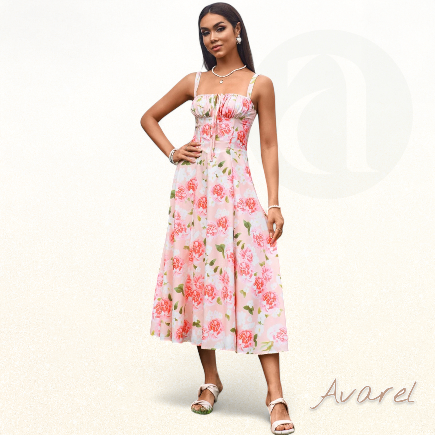 Schickes Bustier-Kleid mit Spitze an den Seiten und verstellbaren Trägern – Das perfekte Outfit für besondere Anlässe