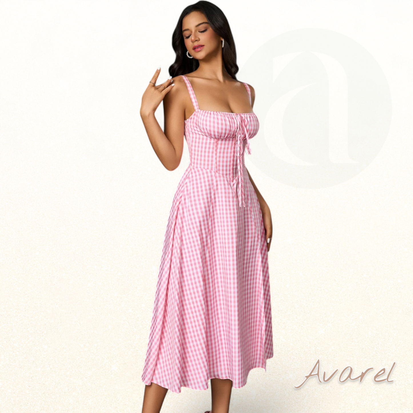 Schickes Bustier-Kleid mit Spitze an den Seiten und verstellbaren Trägern – Das perfekte Outfit für besondere Anlässe