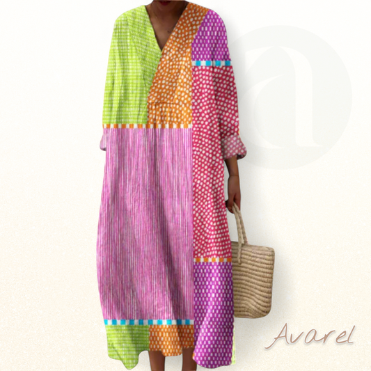 Schönes & elegantes geometrisches Kleid perfekt für besondere Anlässe