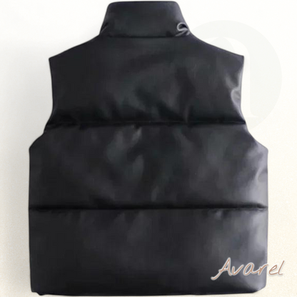 Chic und modischer Dänem-Wintertanktop für warmi und zeitgemässe Look