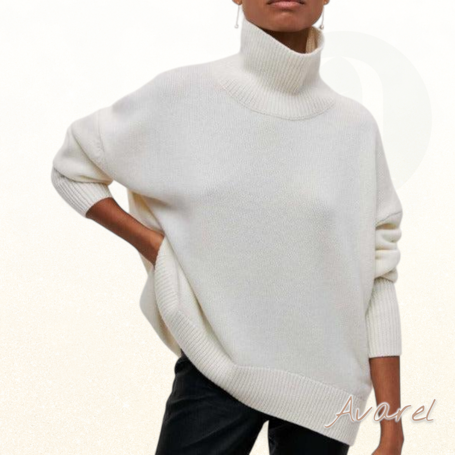 Menperdalin Damen-Hochkragenpulli – Elegante und Bequeme Alltagsstil für Jeden Anlass