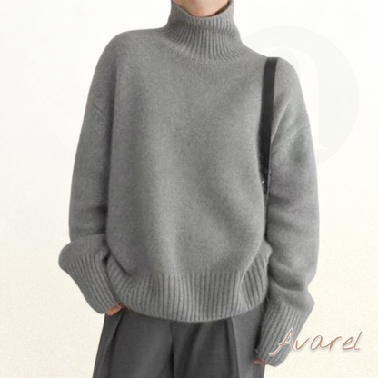 Chüete mit em bequeme Maschinet oder Strick, mit enem sanften und elegante Hohlkragen für e chic Stil und ultimative Komfort