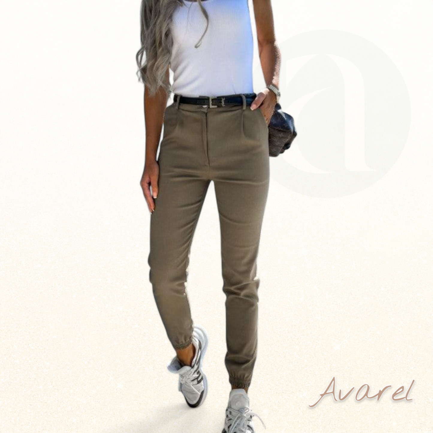 Damen Skinny-Hosen mit Hohem Bund, ausserordentlich flexibel und bequem, für einen makellosen Stil