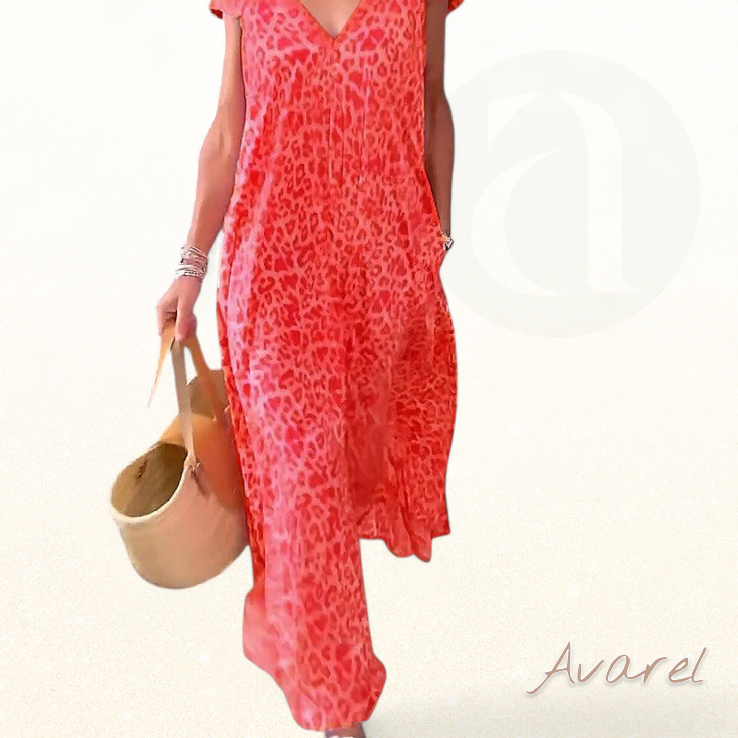 Sofia – Elegantes Maxikleid mit wildem und raffiniertem Charme