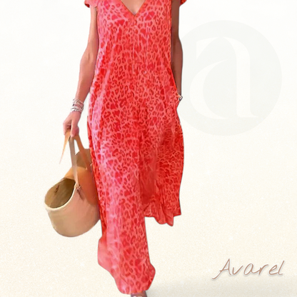 Sofia – Elegantes Maxikleid mit wildem und raffiniertem Charme