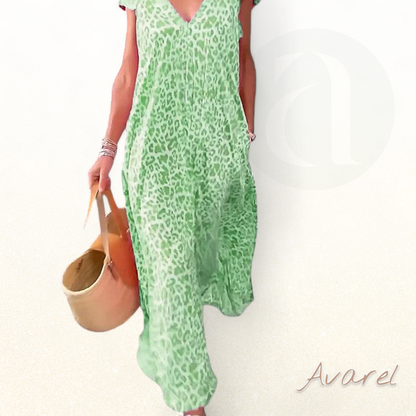 Sofia – Elegantes Maxikleid mit wildem und raffiniertem Charme