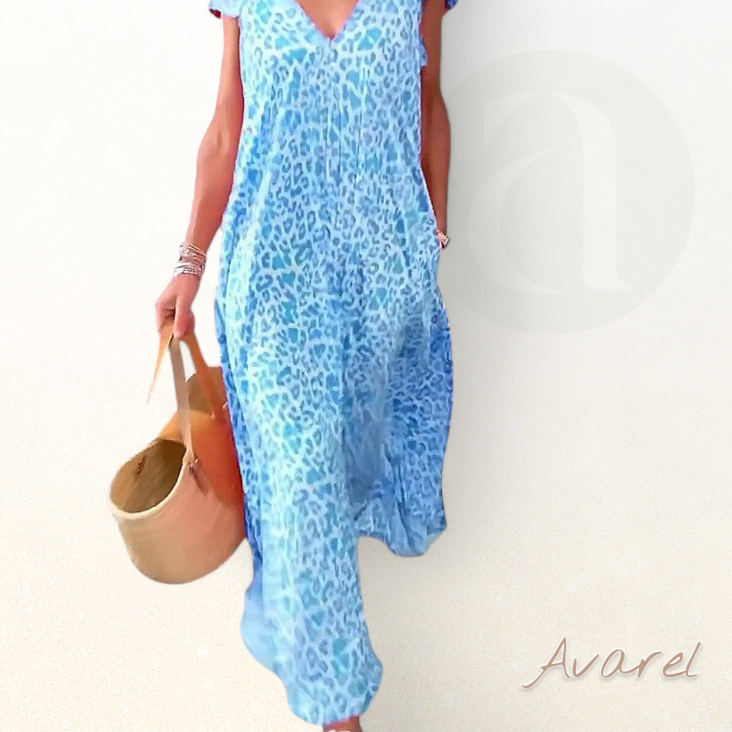 Sofia – Elegantes Maxikleid mit wildem und raffiniertem Charme