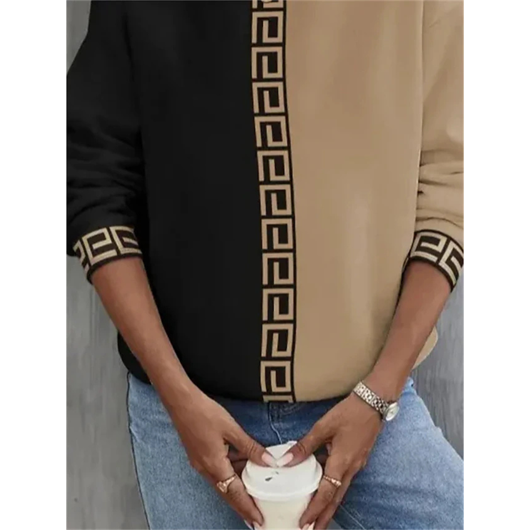 Marliesin Damenseit mit Winterwollpulli für maximale Chälteschütz