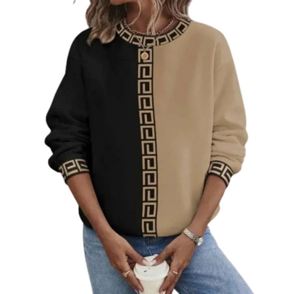 Marliesin Damenseit mit Winterwollpulli für maximale Chälteschütz