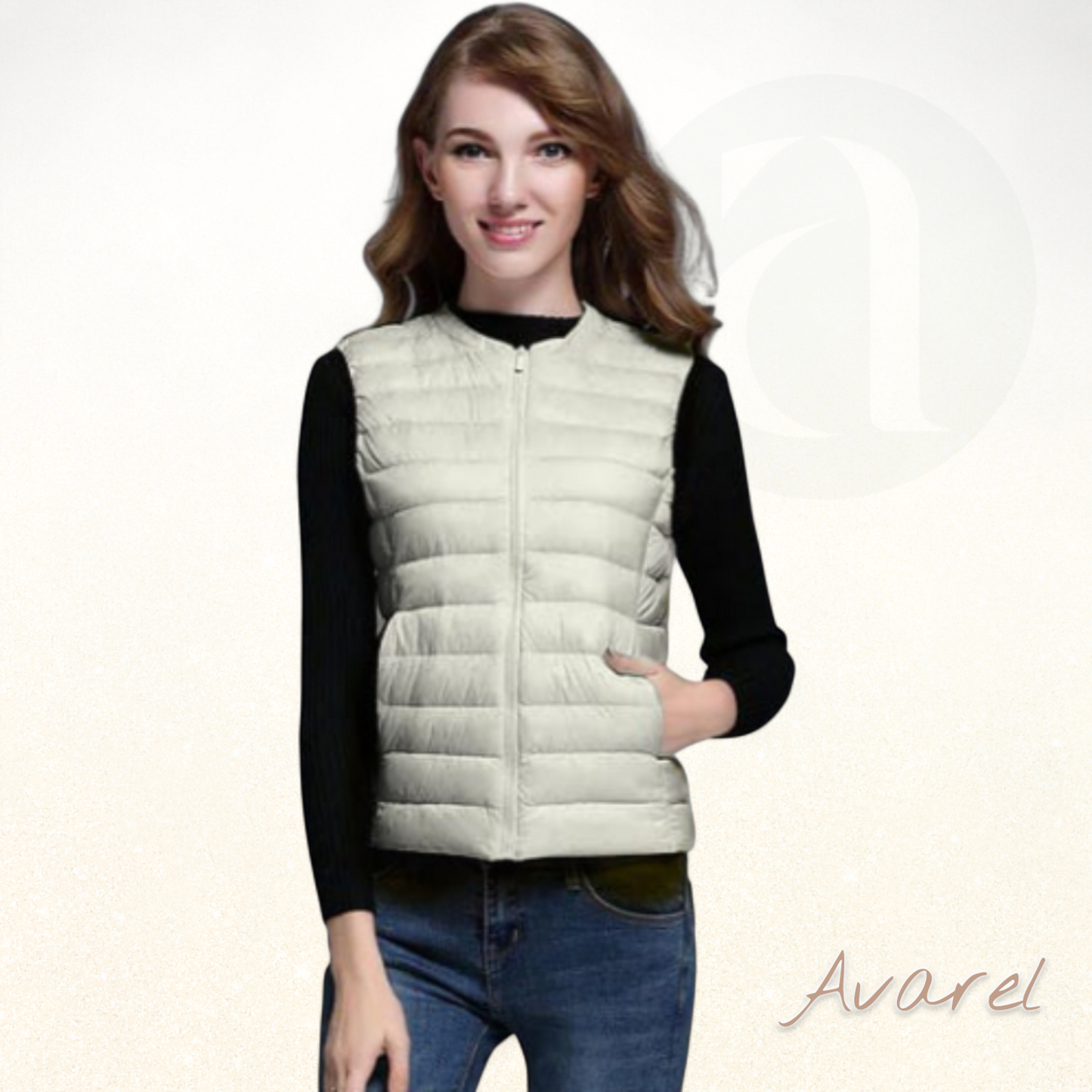 Chic Frauä Ärmlos Fedär-Top für ultimatum Komfort