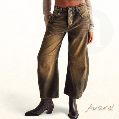 Dame Jeans im Trend mit mittelhoher Taille – modernes Design und unvergleichlicher Komfort für dini Alltag