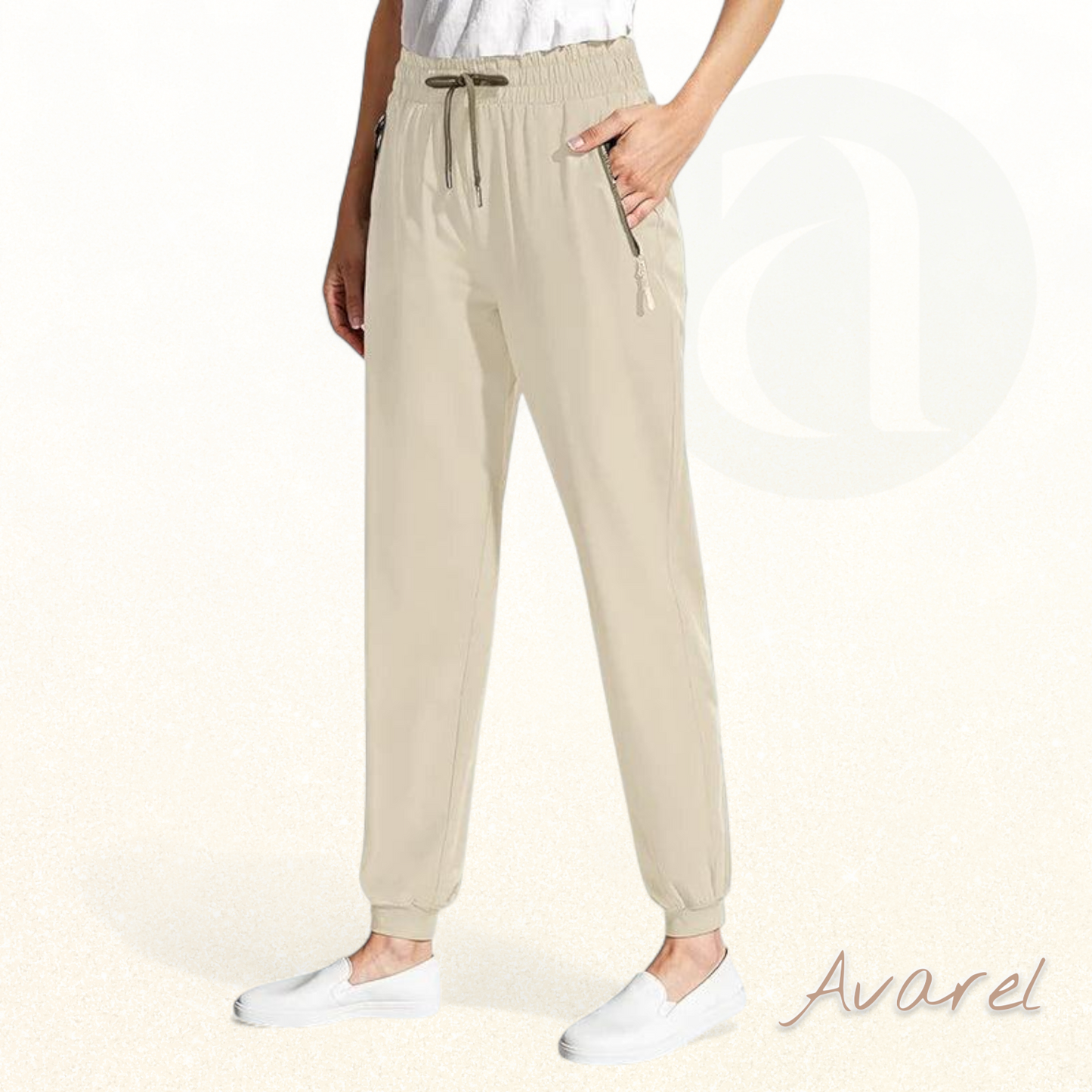 Ultralächte Damenhose uus Stretch-Wissee für maximale Komfort und lässige Stil