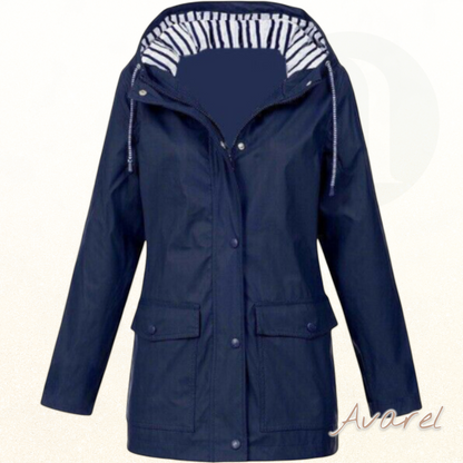 Frauenjacke mit wasserdichem und winddichtem Schutz