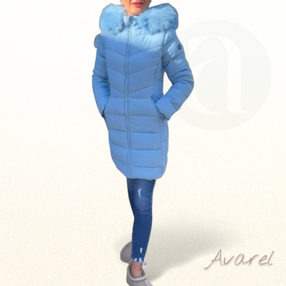 Bequemi ewazwärti wattieri Jacke mit Reissverschluss und praktische Tasche