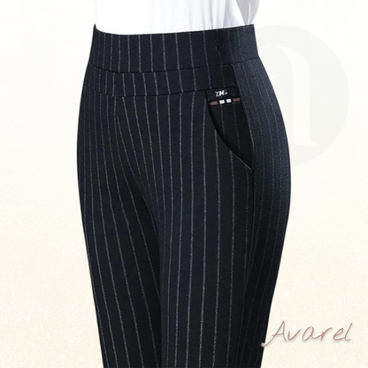 Stilvoll Hochtaillierte Hose mit praktische Tasche für de perfekte Look