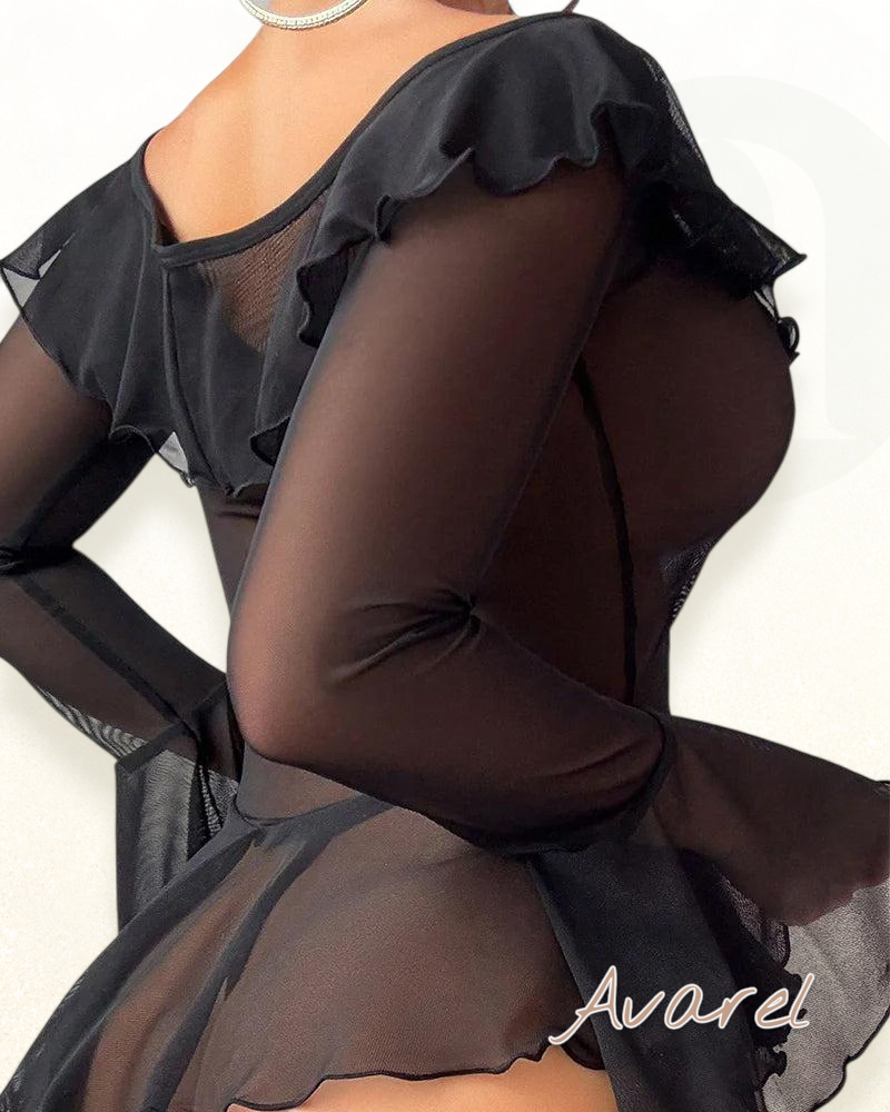 Verführerischi Transparente Dessous für Weiblichi Eleganz