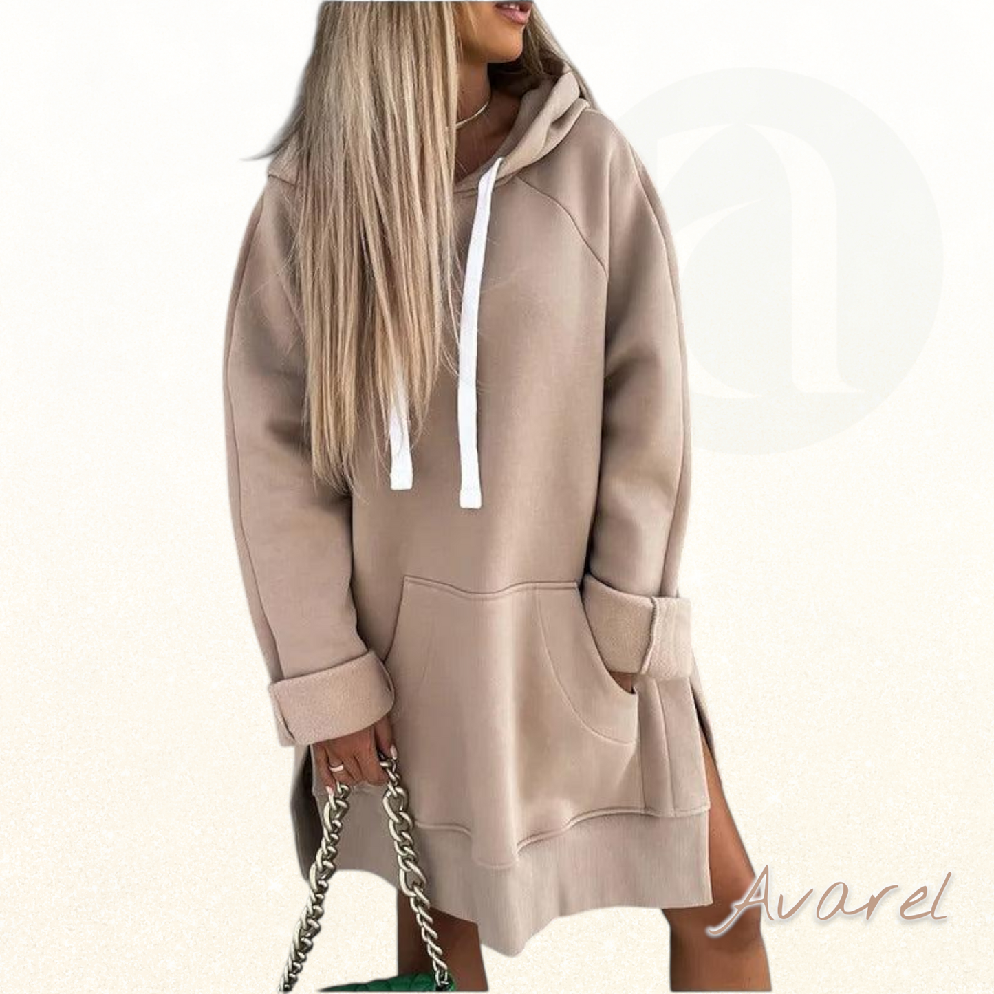 Evana Fraue Oversized Hoodie - Trendy und Bequem Locker Sitzen Perfekt Für Ganz Tag Spass