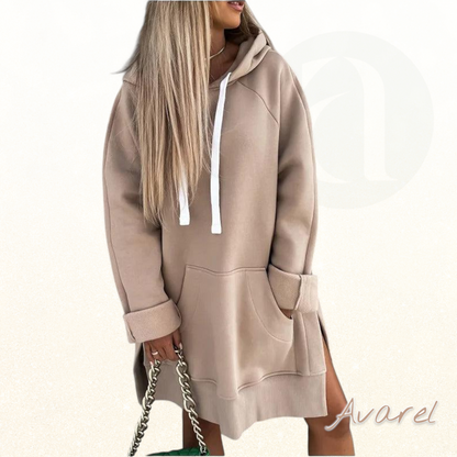 Evana Fraue Oversized Hoodie - Trendy und Bequem Locker Sitzen Perfekt Für Ganz Tag Spass