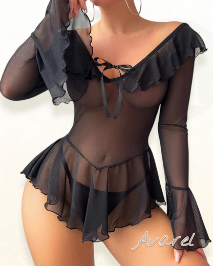 Verführerischi Transparente Dessous für Weiblichi Eleganz