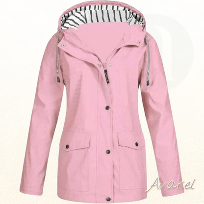 Frauenjacke mit wasserdichem und winddichtem Schutz