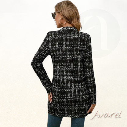 Dame offe Sakk im eleganten Stil mit schmeichelhaftem Design und bequemem Schnitt