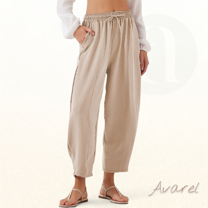 Locker Hosen mit Kordel und praktische Täsch