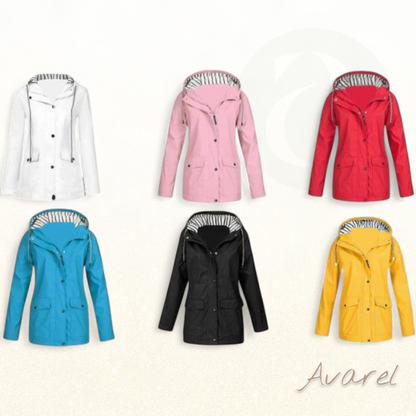 Frauenjacke mit wasserdichem und winddichtem Schutz