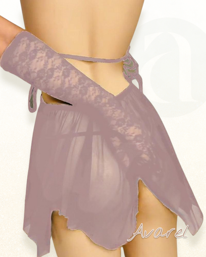 Chic und bequem Übergrössen-Nachthemd für erholsame Schlaaf