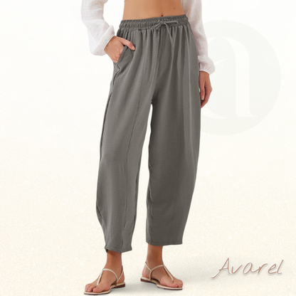 Locker Hosen mit Kordel und praktische Täsch