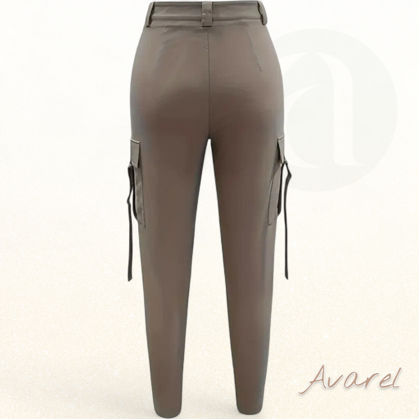 Stoff-Cargohosen mit praktischerm Reissverschluss für vielseitige Komfort