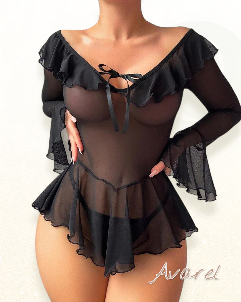 Verführerischi Transparente Dessous für Weiblichi Eleganz