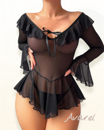 Verführerischi Transparente Dessous für Weiblichi Eleganz