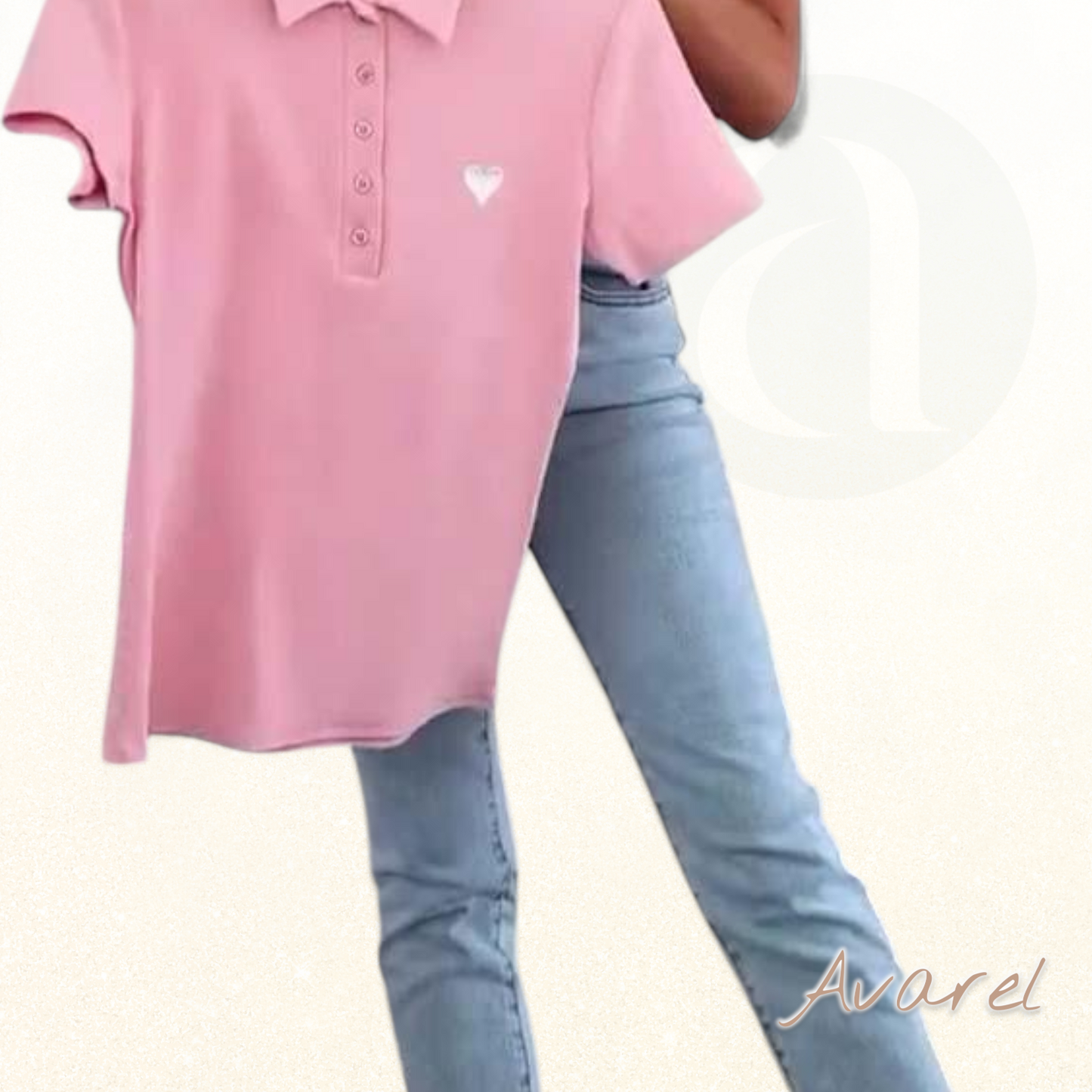 Poloshirt im Revers-Design – Isofärbig, Slim Fit T-Shirt