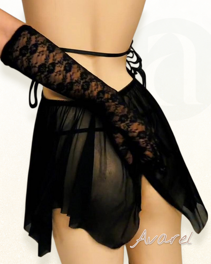 Chic und bequem Übergrössen-Nachthemd für erholsame Schlaaf