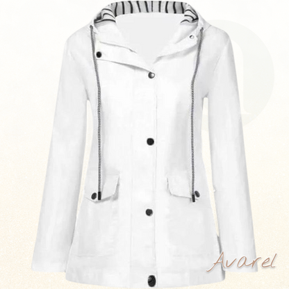 Frauenjacke mit wasserdichem und winddichtem Schutz