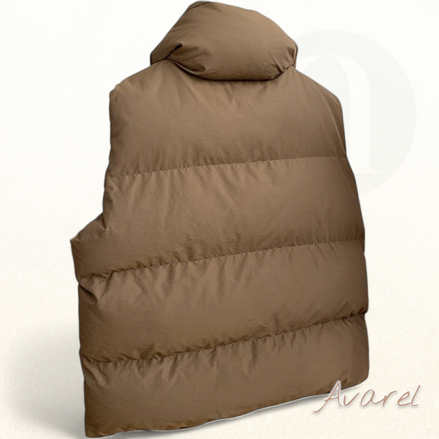 Vieliwiiti-einfaargige ärmellosi Steppjacke mit praktischem Reissverschlusstäschli